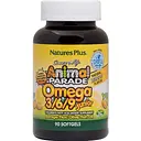 Омега 3-6-9 для дітей Nature's Plus Animal Parade Omega 3/6/9 Junior зі смаком лимона 90 капсул