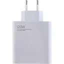 Зарядний пристрій Xiaomi 120W MDY-12-EH адаптер живлення без кабелю, швидка зарядка QC/PD білий
