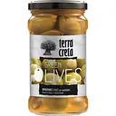 Оливки Terra Creta зелені фаршировані миндалем 315 мл