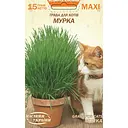 Насіння Насіння України Maxi Трава для котів Мурка 15 г (685595)