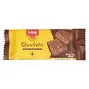 Вафлі з какао в темному шоколаді Dr. Schaer Quadritos 40 г