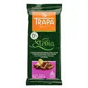 Уцінка. Шоколад молочний Trapa Stevia з рисовими кульками 75 г