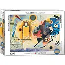 Пазл EuroGraphics Желто-красно-голубой Василий Кандинский 1000 элементов (6000-3271)