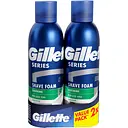Пена для бритья Gillette Series Для чувствительной кожи 400 мл (2 шт. х 200 мл)