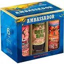 Набор пива Forever Ambassador 4.5-5.5% 3 л (6 шт. по 0.5 л)