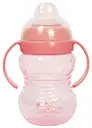 Поильник-непроливайка Lindo, с силиконовым носиком, 6+ мес., 270 мл, розовый (LI 704 роз)