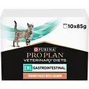 Уцінка. Вологий корм для кошенят та дорослих котів Purina Pro Plan Veterinary Diets EN Gastrointestinal з лососем 850 г (10 шт. x 85 г) (12331739)