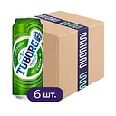 Пиво Tuborg Green светлое 4.6% ж/б 3 л (6 шт. х 0.5 л)