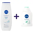 Набір: гель-догляд для душу Nivea Creme Soft 500 мл + гель для інтимної гігієни Nivea Intimo Mild Comfort 250 мл
