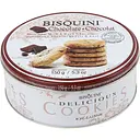 Печиво Bisquini зі шматочками молочного та темного шоколаду 150 г