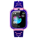 Смарт-часы телефон Aishi Q12 наручные детский GPS с родительским контролем и прослушиванием pink (15330)