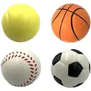 Игрушка для собак Aidog Баскетбольный мячик 7.6 см в ассортименте