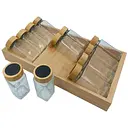 Набор емкостей для специй Vittora 12 шт. по 120 мл (136106)