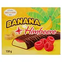Конфеты Hauswirth Banane Plus Himbeere суфле в шоколаде 150 г