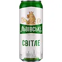 Пиво Львовское светлое ж/б 4.3% 0.48 л (921562)