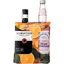 Лікер Schwartzhog Krauter Liqueur 36.7% 0.7 л + Напій газований Fentimans Rose Lemonade 0.75 л