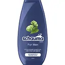 Шампунь для чоловіків Schauma Men з екстрактом хмелю для щоденного застосування 250 мл