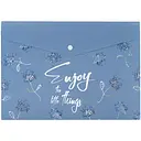 Папка на кнопке Axent Flower Symphony-3 А4 (1495-46-A)