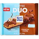 Шоколад Ritter Sport Duo молочный с кофейной начинкой 218 г
