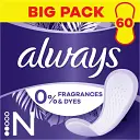 Ежедневные прокладки Always Daily Fresh Normal Без запаха 60 шт.