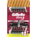 Одноразовые бритвенные станки Gillette Blue3 Plus Nitro 12 шт.