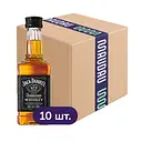 Упаковка віскі Jack Daniel's Tennessee Old No.7 40% 0.5 л (0.05 л х 10 шт.)