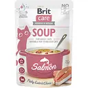 Влажный корм для кошек Brit Care Soup с лососем 75 г 