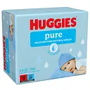 Влажные салфетки Huggies Pure 2+1 168 шт. (3 уп. по 56 шт.)