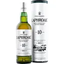 Віскі Laphroaig 10 років витримки, в тубусі,  40% 0.7 л