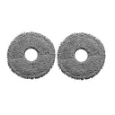 Мікрофіброва ганчірка (накладка) для робот-пилососа Xiaomi Microfiber Mop Refills S10+ / X10+ / B101 / B105, Dreame L10s Ultra Pro / L10 Prime 2 шт.