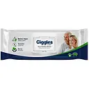  Вологі серветки для тіла Giggles з клапаном 50 шт. в подарунок до будь-якого товару з вибраного асортименту. К-ть подарунків обмежена. На 1 замовлення – 1 подарунок.
