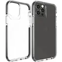 Протиударний чохол Gear4 Piccadilly D3O для iPhone 12 Pro Max (6.7") Black + Прозорий (702006066)
