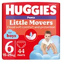 Уценка. Подгузники-трусики для мальчиков Huggies Little Movers Pants 6 (15-25 кг) 44 шт.