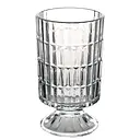 Ваза Viva Agatha на ножке прозрачная 18 см (B150083)