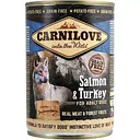 Уцінка. Беззерновий вологий корм для собак Carnilove Adult Salmon & Turkey з лососем та індичкою 400 г