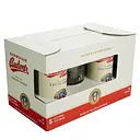 Набір: пиво Budweiser Budvar Original (5 шт. х 0.5 л = 2.5 л) + кухоль 0.3 л