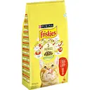 Уценка. Сухой корм для котов Friskies с говядиной, курицей и овощами 10 кг