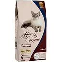 Сухий корм для дорослих котів How Meow Adult Gourmet з ягням, куркою та рибою 15 кг
