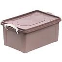 Контейнер для зберігання Stars Plast кольоровий 15 л какао (94185/как)