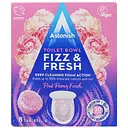 Таблетки для чищення унітазів Astonish Fizz & Fresh з ароматом півонії 8 шт. 