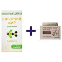 Набір: риб'ячий жир Elixir 60 капсул + риб'ячий жир Elixir дитячий 60 капсул