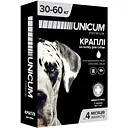 Краплі Unicum Рremium від бліх та кліщів для собак 30-60 кг 3 піпетки (UN-054)