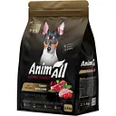 Сухий повнораціонний корм для собак малих порід AnimAll зі свіжою індичкою та ягням 2.5 кг