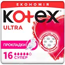 Гигиенические прокладки Kotex Ultra Dry Super Duo 16 шт.