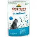 Влажный корм для стерилизованных котов Almo Nature Holistic Functional Cat с треской 70 г (5290)
