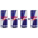 Упаковка енергетичного напою Red Bull 1 л (4 б. x 250 мл)