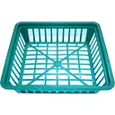 Корзина для луковиц Form-Plastic Квадратная 27х25х7 см зеленая (1265-017)