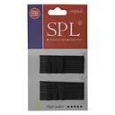 Набор фрезерных невидимок для волос SPL 6 см 24 шт. черный (3020-0060)