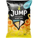 Снек кольца кукурузные Jump со вкусом Четыре сыра 50 г