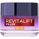 Дневной антивозрастной крем-уход L'Oreal Paris Revitalift Filler, для восстановления утраченного объема кожи лица, SPF 50, 50 мл (AA302800)